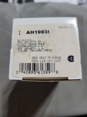 Cooper Arrow Hart AH1993I 20A 120/277V 3 Way Fed Spec W-S-896E Ivory Switch