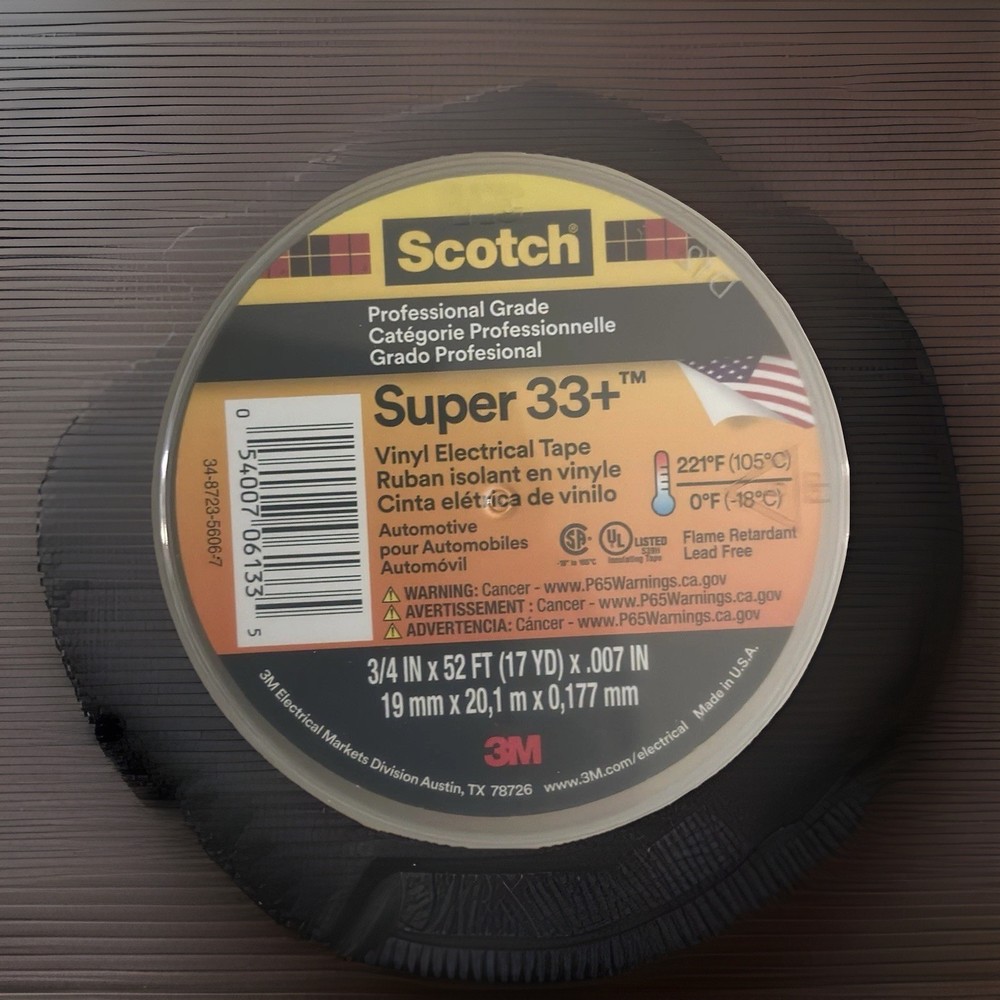 3M Scotch Super 33+ Vinyl Electrical Tape 06133 3/4″X 52FT Sale Taylor Swift ✅