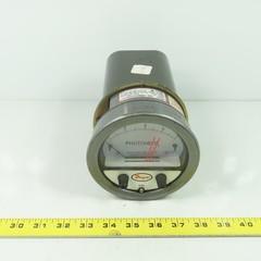 Dwyer A3000 120VAC Photohelic Pressure Switch Gauge 0-8″ Water 25PSIG