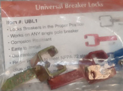 PACK OF 3) Garvin Universal Breaker Lock Out Device /UBL1/NEW( L118