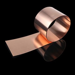5mm-300mm Width 99.9% Copper Sheet Roll Metal Foil Plate 0.01mm-0.06mm Thick