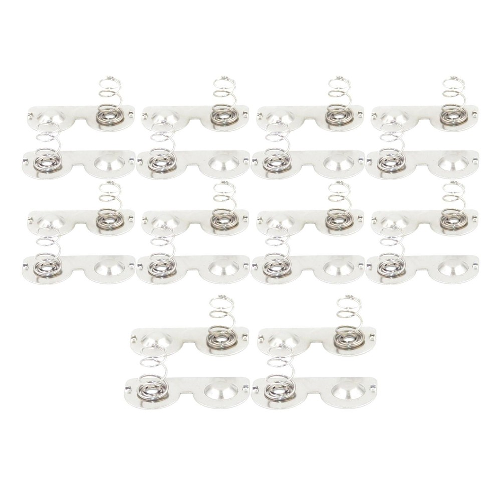 20 Pieces AA Battery Spring Contacts Plates Set for Toys Remote Control