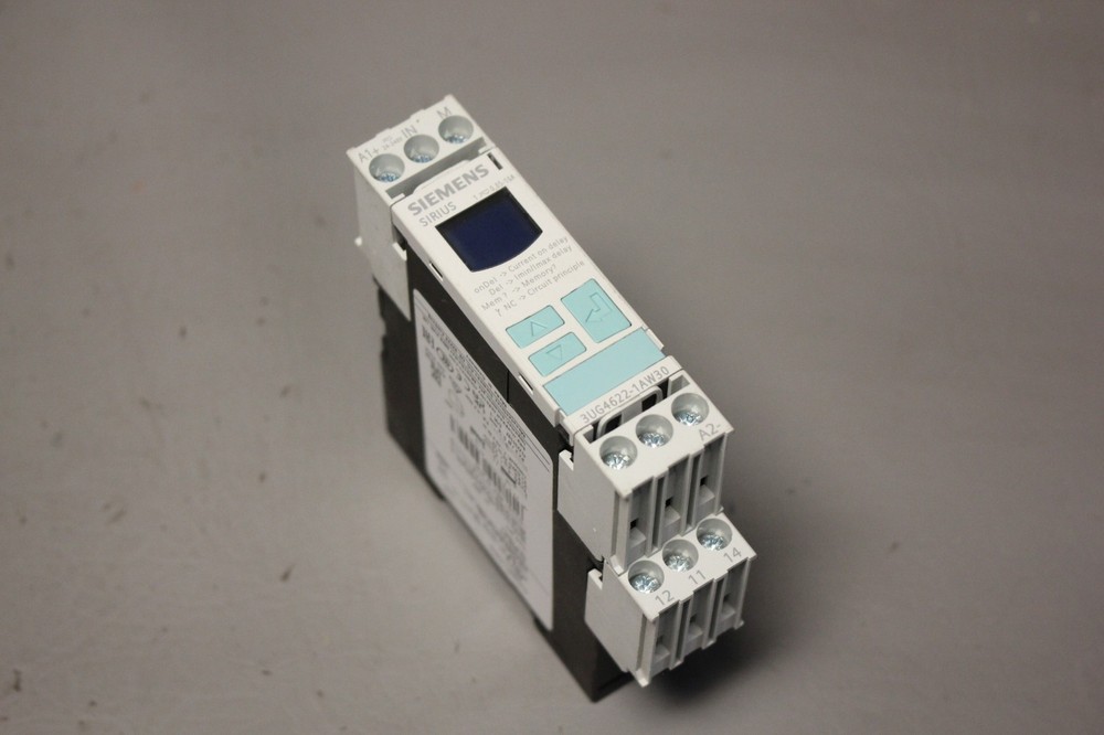 SIEMENS DIGITAL CURRENT MONITORING RELAY 3UG4622-1AW30