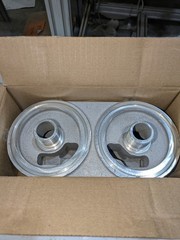 Cim-Tek 50011 Aluminum Double Adapter for 800 Series Filters, 2” NPT, Made in US