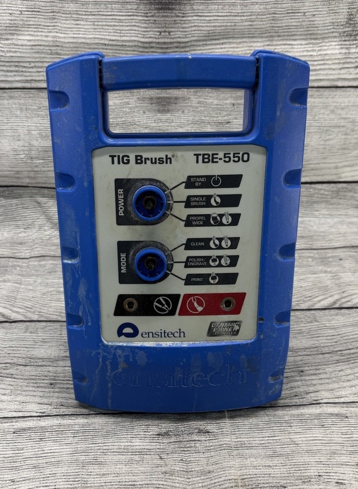tig brush tbe-550 weld cleaner FOR PARTS OR REPAIR.