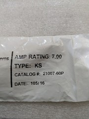 Kearney 21007-60P Type KS Fitall Fuse Link 7.5A Cooper Power Utility Electrical