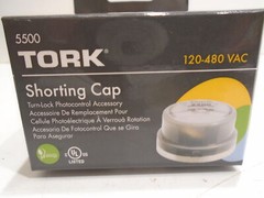 *NEW* TORK 5500 TURN-LOCK SHORTING CAP 120-480VAC 15A