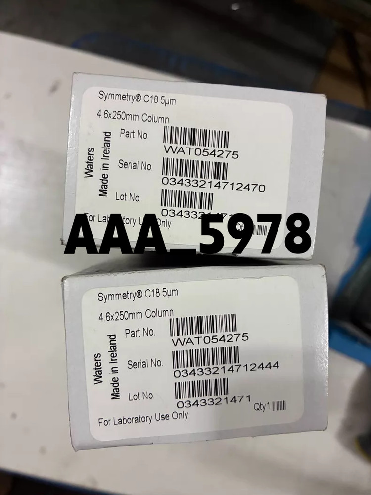 WAT054275 Symmetry C18 Column, 100Å, 5 µm, 4.6 mm X 250 mm WAT054275 Via DHL