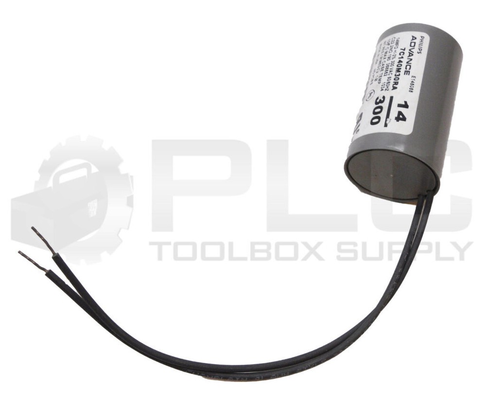 NEW PHILIPS ADVANCE 7C140M30RA CAPACITOR 300VAC 50/60HZ