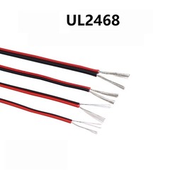 2 Core Red And Black 300V Cable Amp Car Auto Boat Audio Loud Speaker Wire UL2468