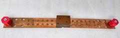 Used HARGER RGBH181.617UP 1/8 x 1.6 x 17 in Rack Ground Bar