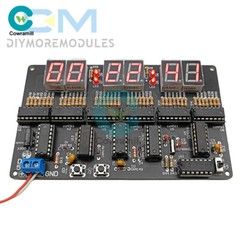 DC 4.5V-5.5V 6-bit Digital Circuit Clock Kit DIY Electronic Clock Teaching Kit