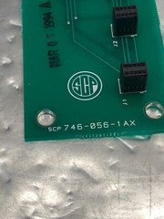 SCP GLOBAL TECHNOLOGIES PNEUMATIC 746-056-1AX PCB BOARD SOLENOID DRIVER, 164803