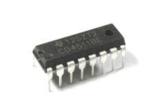 1PCS CD4511BE CD4511 CMOS BCD-to-7-Segment LED Latch Decoder