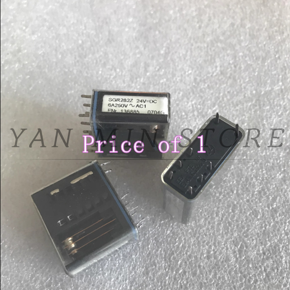 1pc SGR282Z-24VDC Safety Relay 6A250VAC