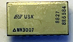 Vintage NOS Gold Ceramic DIP Micro Networks MN3007 10-bit ADC -10V to 10V 16-pin