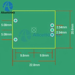 Mini Buck Converter DC7-28V to ±5V ±9V ±12V ±15V Dual Output Voltage Regulator