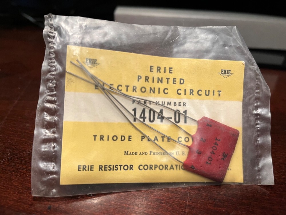NOS ERIE Printed Electronic Circuit (PEC) 1404-01 Couplate Bulplate Module