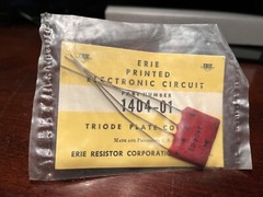 NOS ERIE Printed Electronic Circuit (PEC) 1404-01 Couplate Bulplate Module
