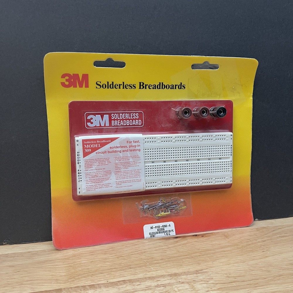 3M – Solderless Breadboard – Model: 309 – 922309
