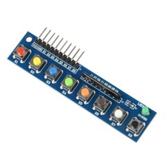 8 Bit Keypad Module with LED Indicator Touch Button Module for Microcontroller