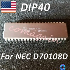 New NEC Upgrade IC Chip NOS Ceramic Processor D70108D-8 V20 CPU 8088 UPD70108D-8
