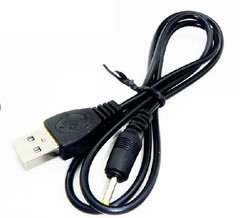 USB 2.0 Male A To DC 2.5mm x 1.0mm Plug DC Power Supply Cord Socket Cable