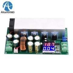 DC12-80V 20A Digital Adjustable Step Down Buck Voltage Regulator Power Module