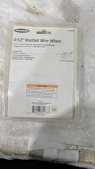 WARRIOR 4-1/2″ Knotted Wire Wheel