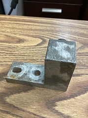 Unbranded DCC C257 600MCM-2 2-Lug Aluminum Block USED
