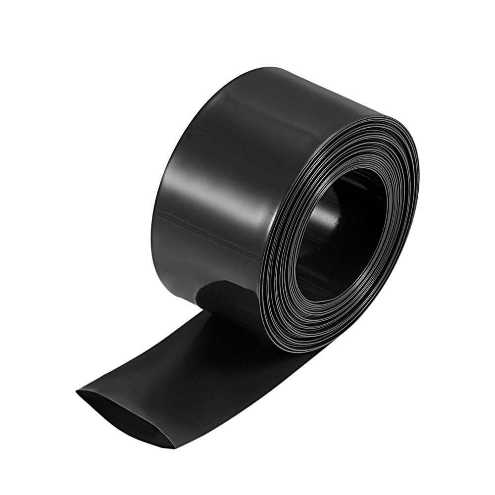 Battery Wrap 23mm Flat 10ft Heat Shrink Tube Wraps Black