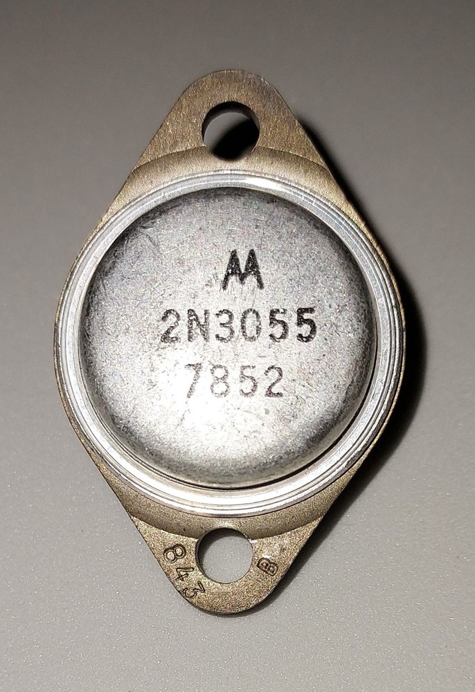 Motorola 2N 3055 7852 transistor New Old Stock