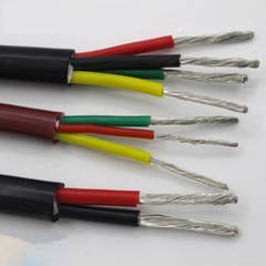 2 Core Silicone Wire Cable Tinned Copper Soldering Iron Station High Temperat