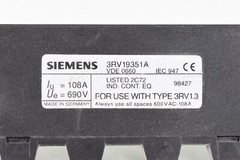 SIEMENS 3RV1935-1A, 3-phase busbar