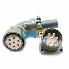 Aviation Plug MR-PWCNS2 For FANUC Servo Motor Plug 24-10S 7-hole Plug