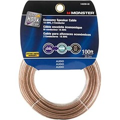 Monster Cable Speaker Wire Economy Grade 100 ‘ Bulk