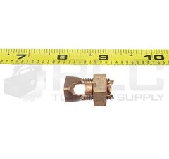 NEW LOT OF 7 ILSCO IK-4 COPPER SPLIT-BOLT CONNECTOR