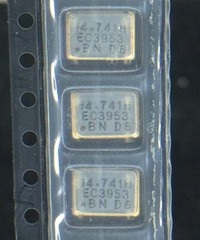 ECS-3953M-14.741 ECS XTAL OSC 3.3V SMD 10 PIECES