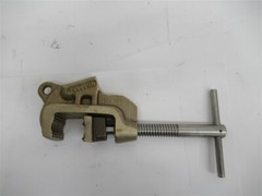 Salisbury 760CM3T , 1.5″ Bronze Flat Face Grounding Clamp W/SS T-Handle