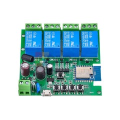 4 Channel 433MHz Wifi Smart Switch Module For Tuya APPAC85V-250V/Micro USB 5V