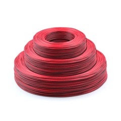 UL2468 Twin 2 Core Cable 0.08mm²~1.2mm² Tinned Copper Wires flame retardant wire