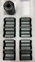 Lot of 5 Genuine Fair-Rite Split Core Ferrites 260 ohm 13.06mm 0431164181 MEDIUM
