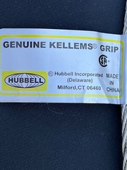 HUBBELL WIRING DEVICE-KELLEMS 02202017 Cable Support Grip,Lace Closing,1610 lb.