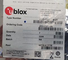 (1 PC) ZED-F9T-10B U-BLOX u-blox F9 multi-band GNSS module
