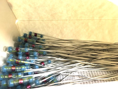 100 NEW TE/Raychem S02-17-RCS453, M83519/2-17 Solder Sleeves Shield Terminators