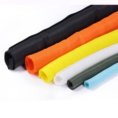 Split Braided Sleeving Tube Cable Wire Sheath Flame Retardant Insulation 5-60 mm