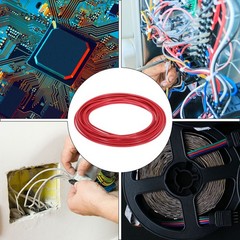 50 Feet 10 AWG Gauge THHN Stranded Red Copper Building Wire 600V