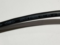 Lapp Kabel 4160801 #8awg HAR H07V-K MTW Tinned Copper Hook Up/Lead Wire Black