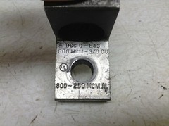 ILSCO DCC C-643 Terminal Lug 800MCM-3/0 CU 800-250 MCM AL