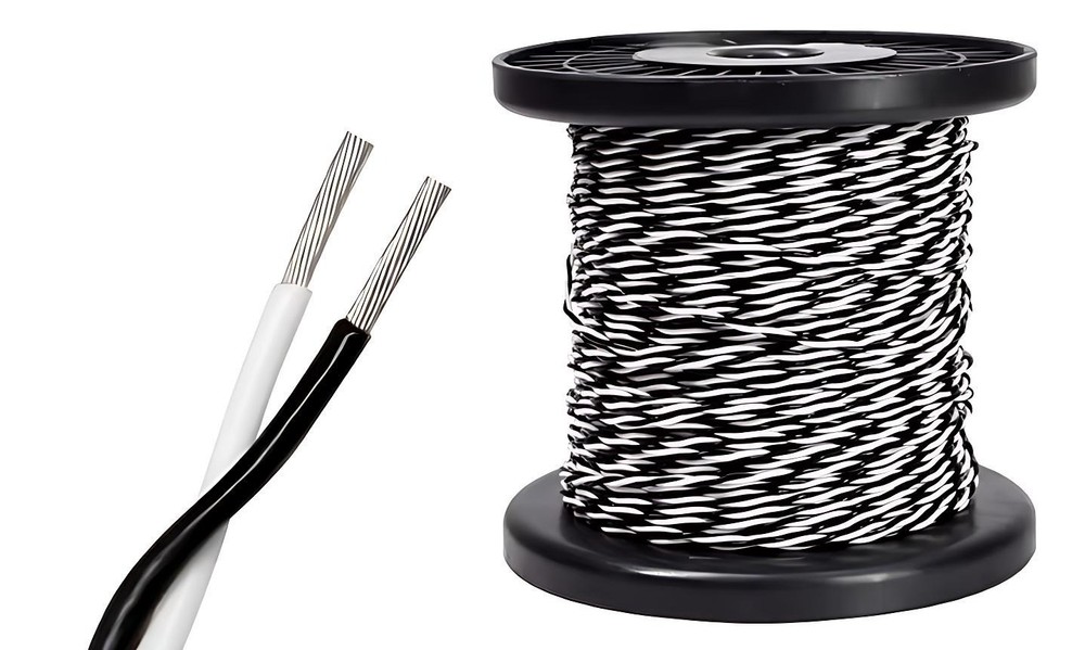 0.12~2.5mm² Wire Twisted Pairs 1~100 Metres Long PTFE hi-temp wire twisted pair